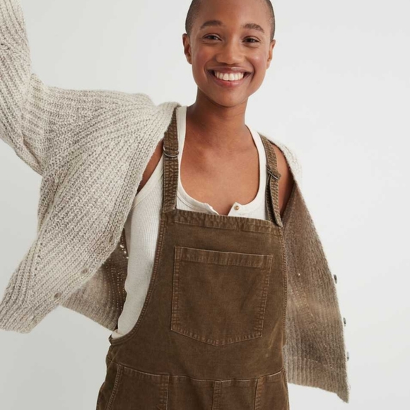 Aerie Cropped Cardigan - Picture 1 of 7